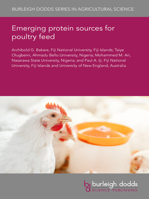 cover image of Emerging protein sources for poultry feed